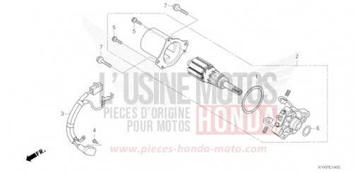 STARTING MOTOR CRF110FP de 2023